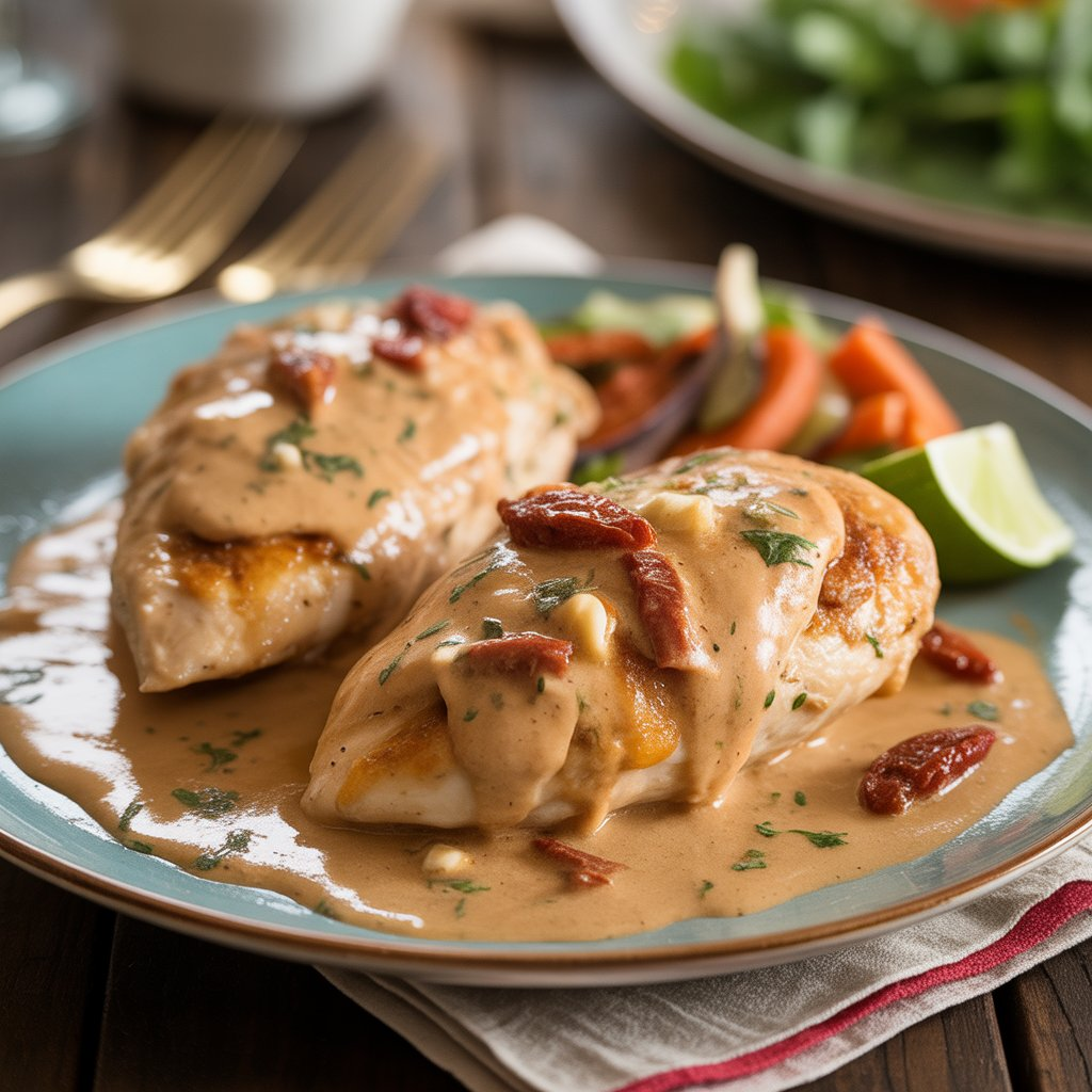 Marry Me Chicken Recipe – So Good, They’ll Want to Marry You! 3 Skillet of Marry Me Chicken in rich sun-dried tomato sauce