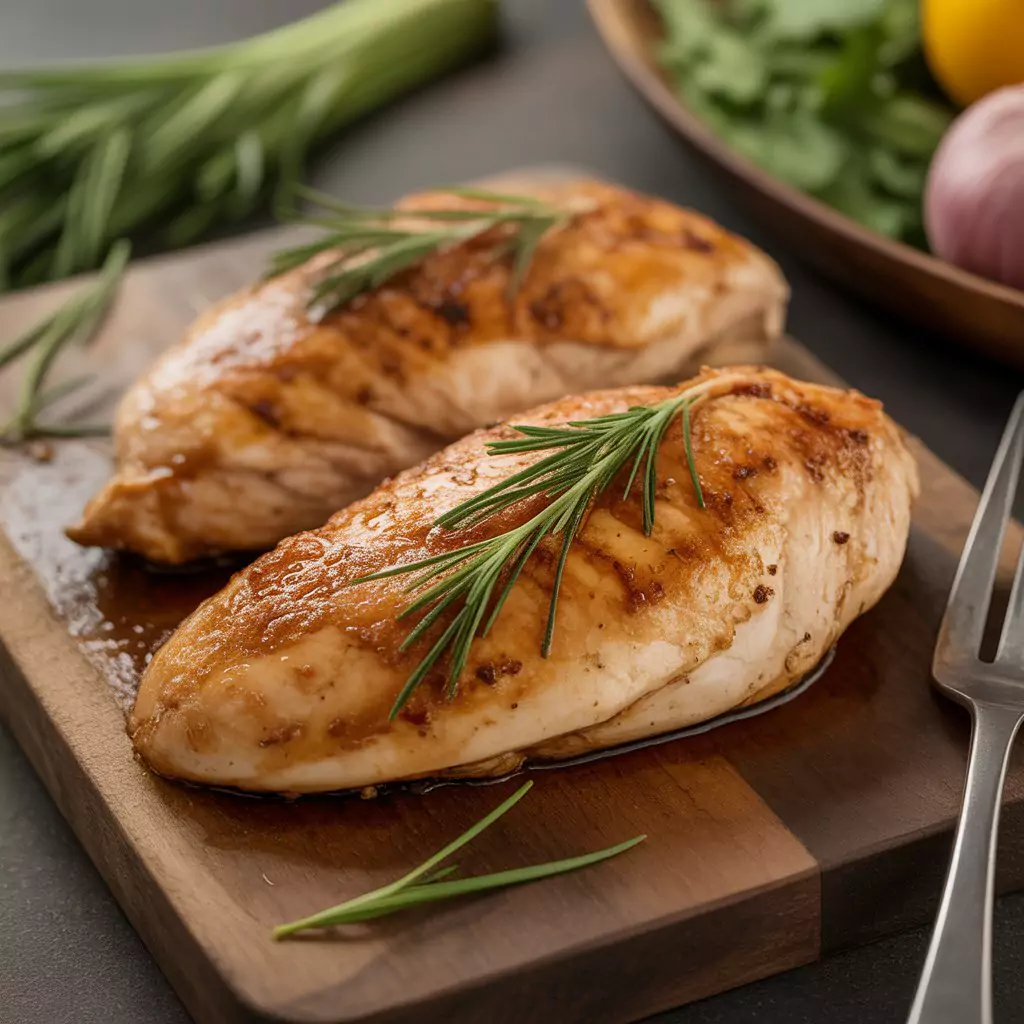 Chicken Breast Recipes – Juicy, Flavorful & Easy to Make 2 Grilled chicken breast with smoky char marks served with salad