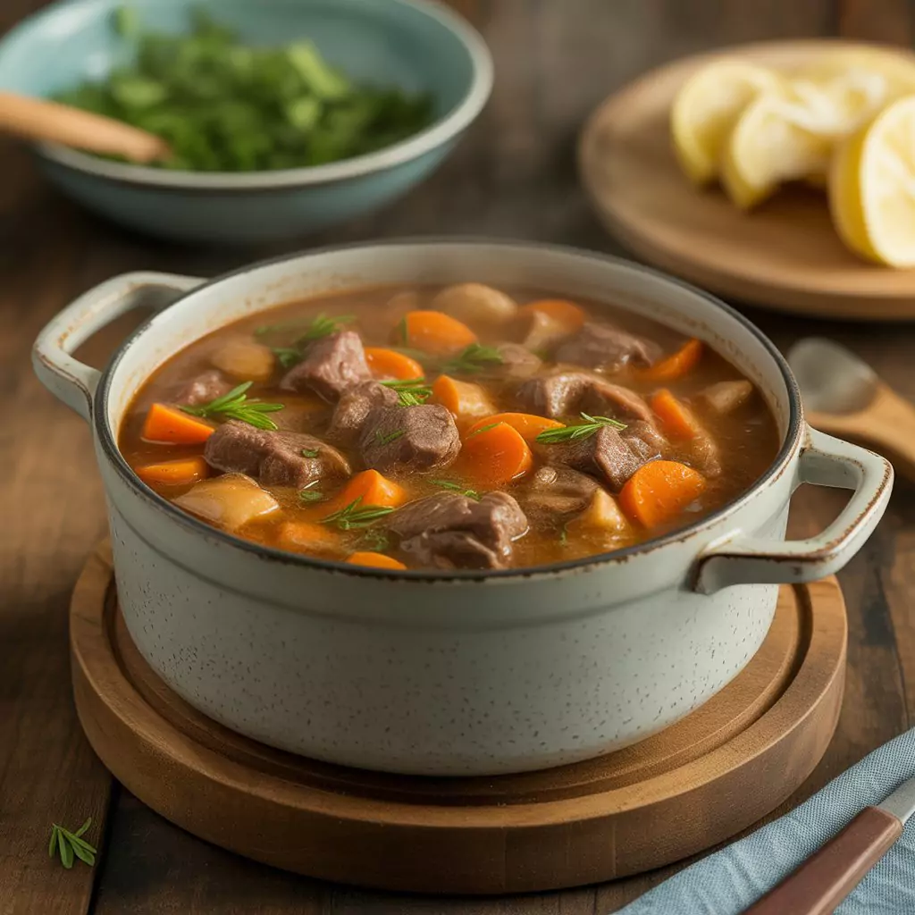 Beef Stew Recipe – Hearty, Comforting & Easy to Make 3 Comforting beef stew recipe with fresh herbs and hearty vegetables