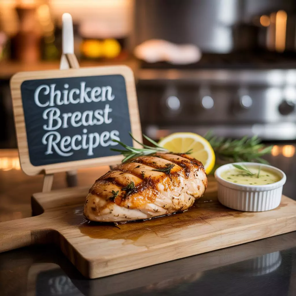 Chicken Breast Recipes – Juicy, Flavorful & Easy to Make 3 Pan-seared chicken breast in creamy garlic butter sauce