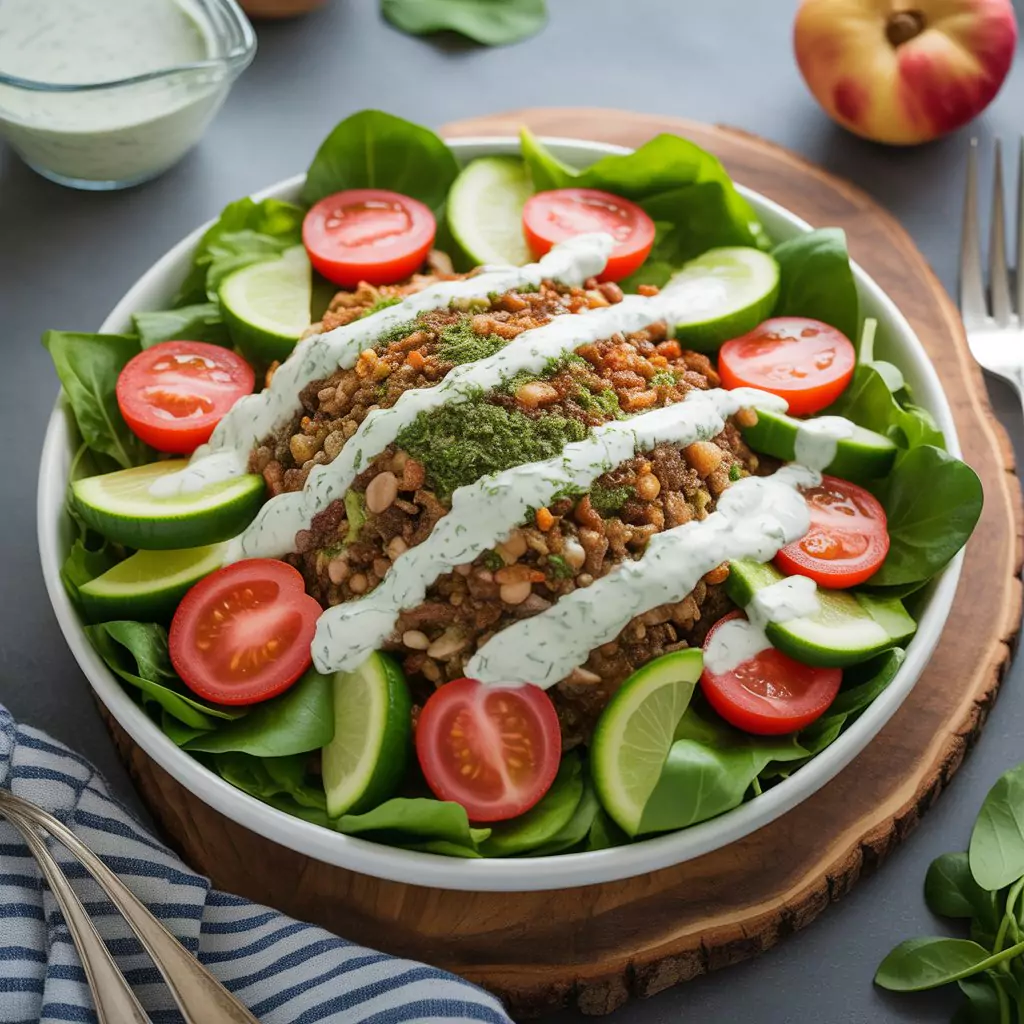 Chopped Salad – Fresh, Easy & Restaurant-Style at Home 4 Easy chopped salad packed with greens and fresh seasonal veggies