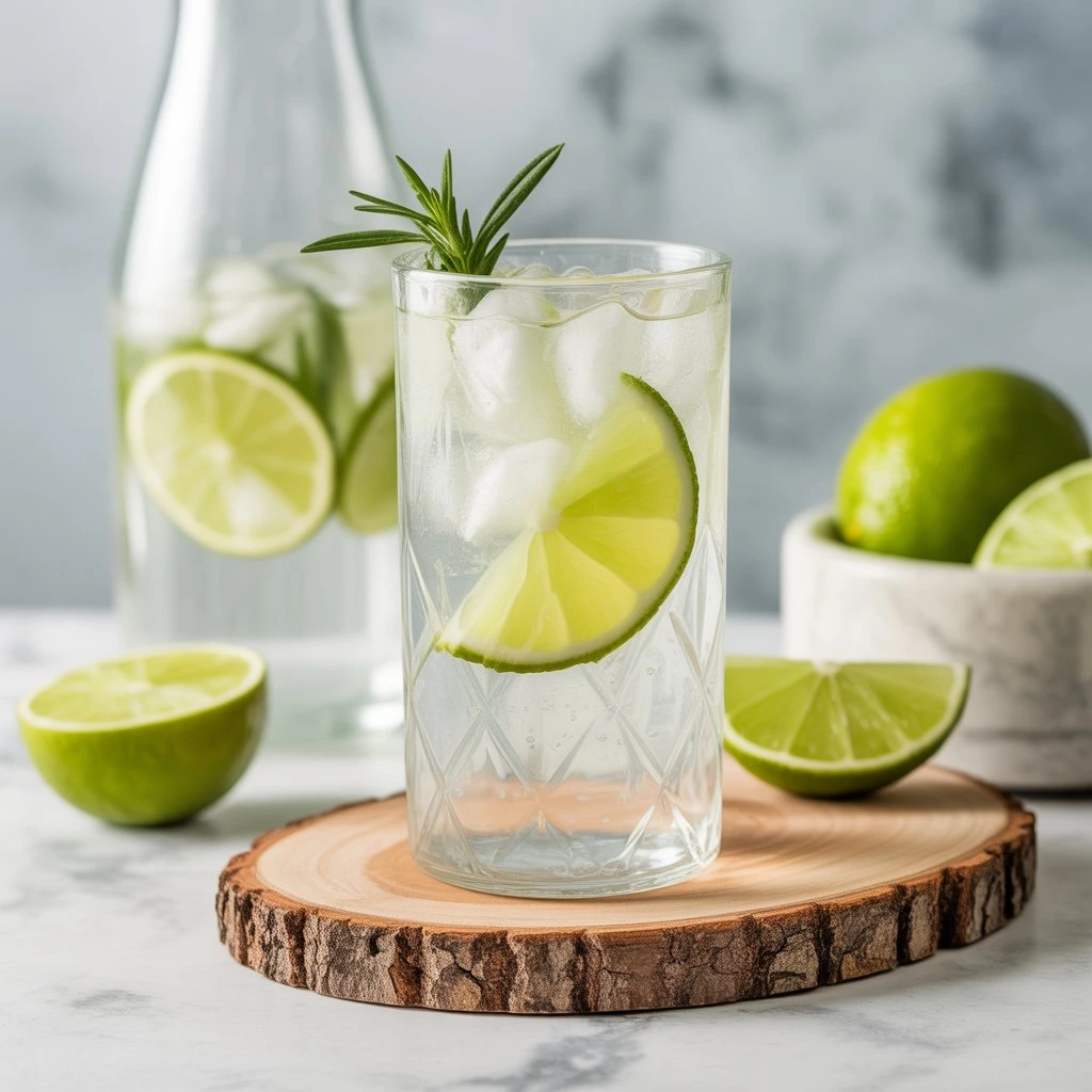Ranch Water Cocktail Recipe (3 Ingredients) – The Ultimate Summer Drink 8 "Homemade Ranch Water cocktail served with lime wedge garnish"