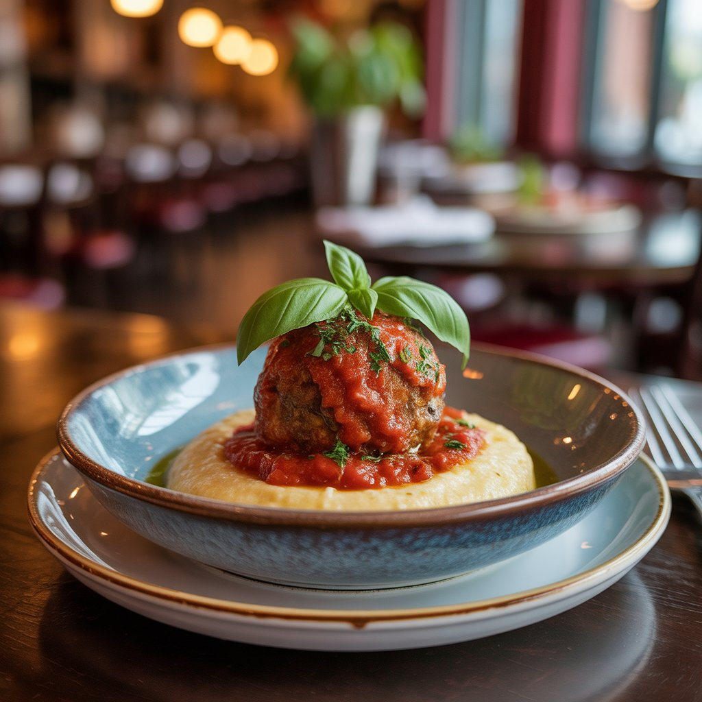 Best Homemade Meatball Recipe – Juicy, Easy & Packed with Flavor 2 Plate of homemade meatballs served with fresh parsley