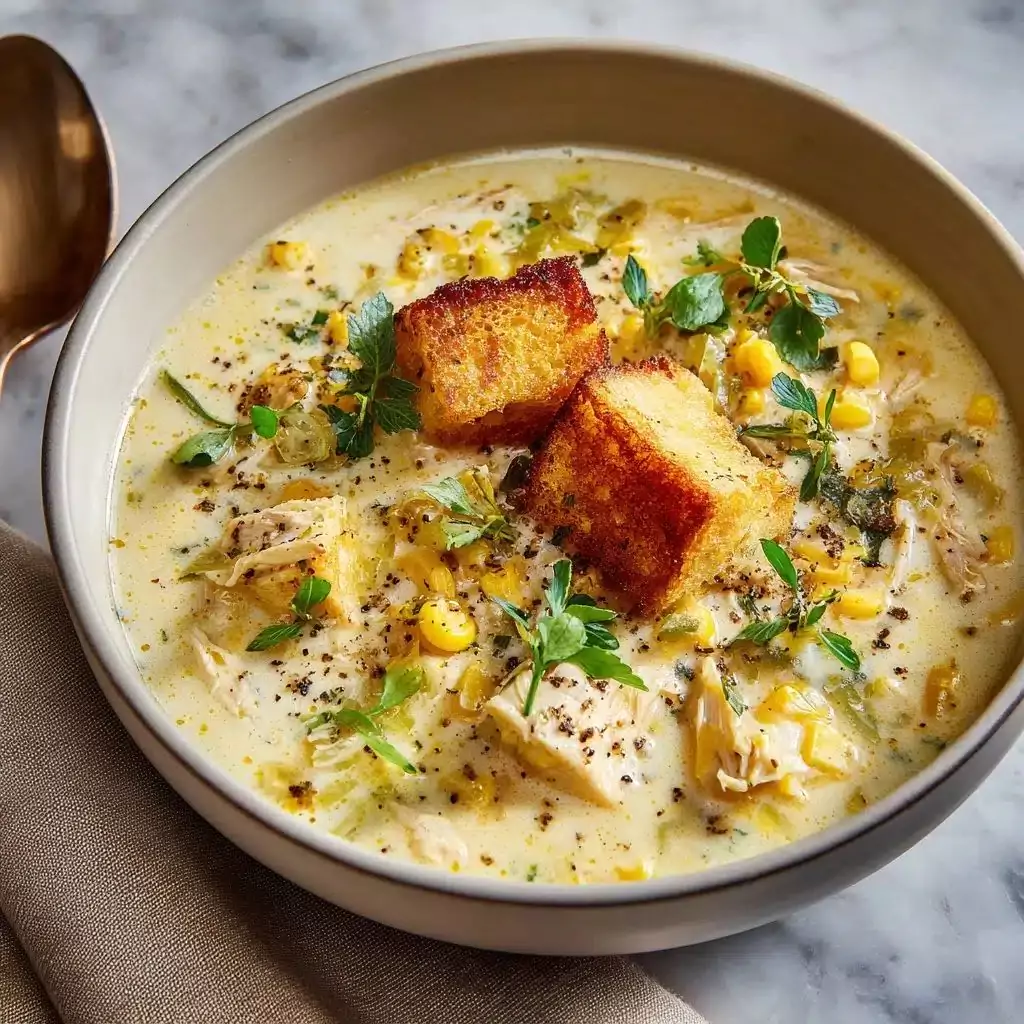 Chicken Corn Chowder Recipe – Creamy, Comforting & Easy 2 best chicken corn chowder
